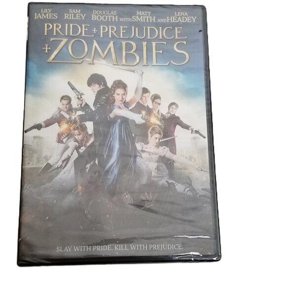 Pride and Prejudice and Zombies DVD NEW Sealed Jane Austen Horror Comedy Film - Picture 1 of 3